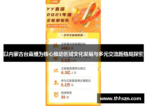 以内蒙古台直播为核心推动区域文化发展与多元交流新格局探索